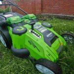 Аккумуляторная газонокосилка Greenworks G40LM49DB