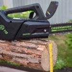 Аккумуляторная цепная пила Greenworks GD40TCS