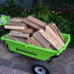 Аккумуляторная самоходная тележка Greenworks G40GC