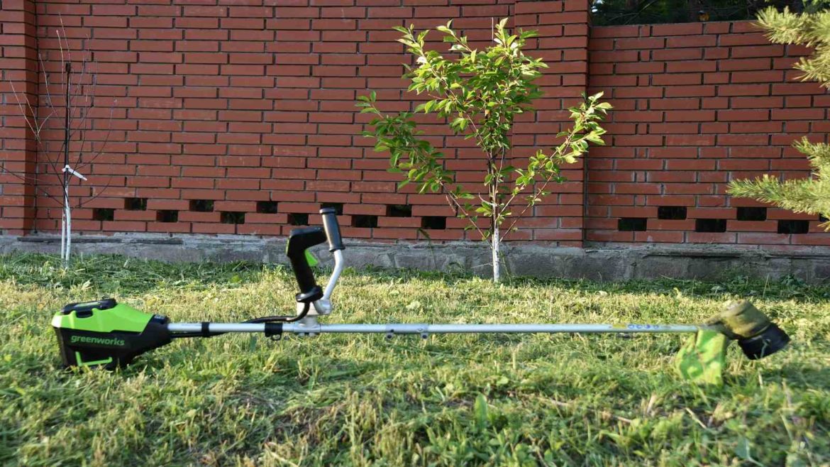аккумуляторный триммер Greenworks GD60BCB