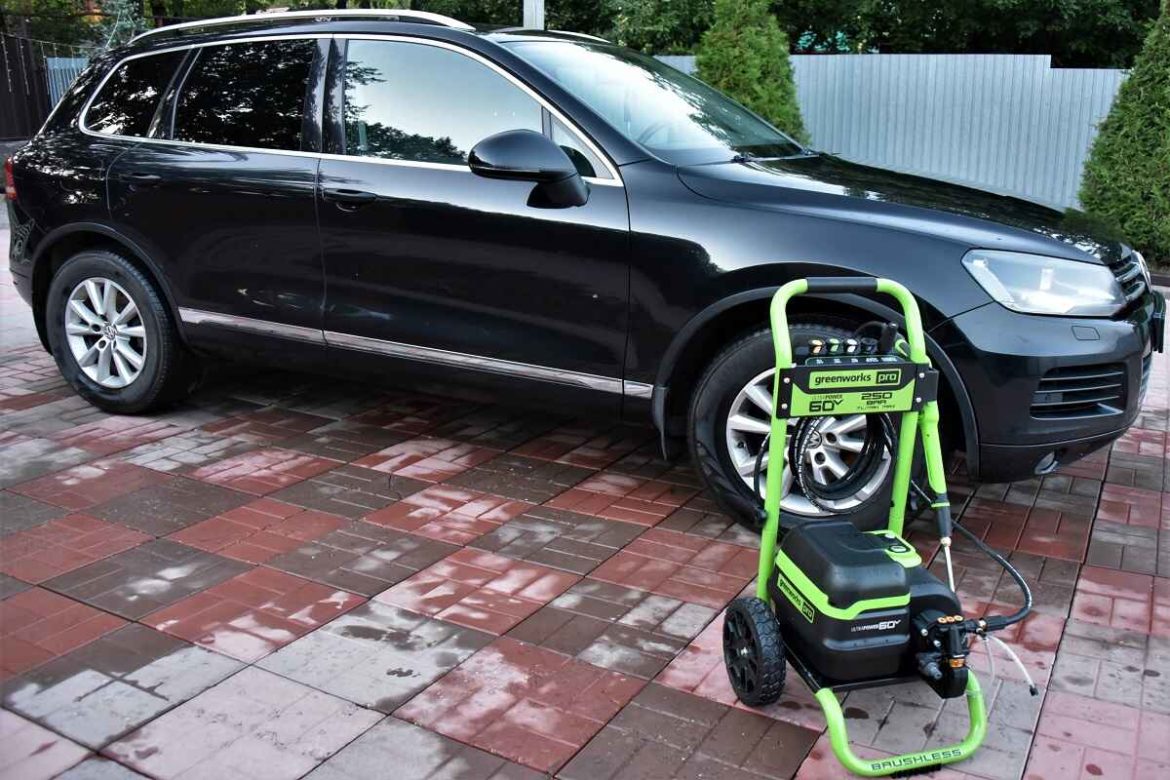 мойка высокого давления Greenworks GDP60DP