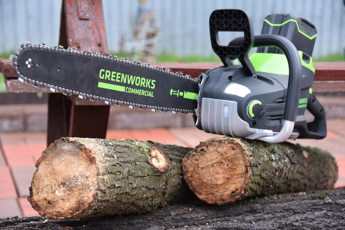 аккумуляторная цепная пила Greenworks GD82CS51