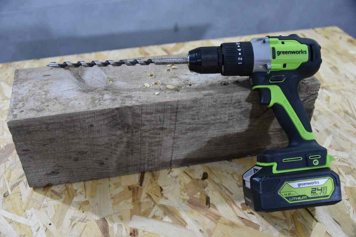 аккумуляторная дрель-шуруповерт Greenworks GD24DD60