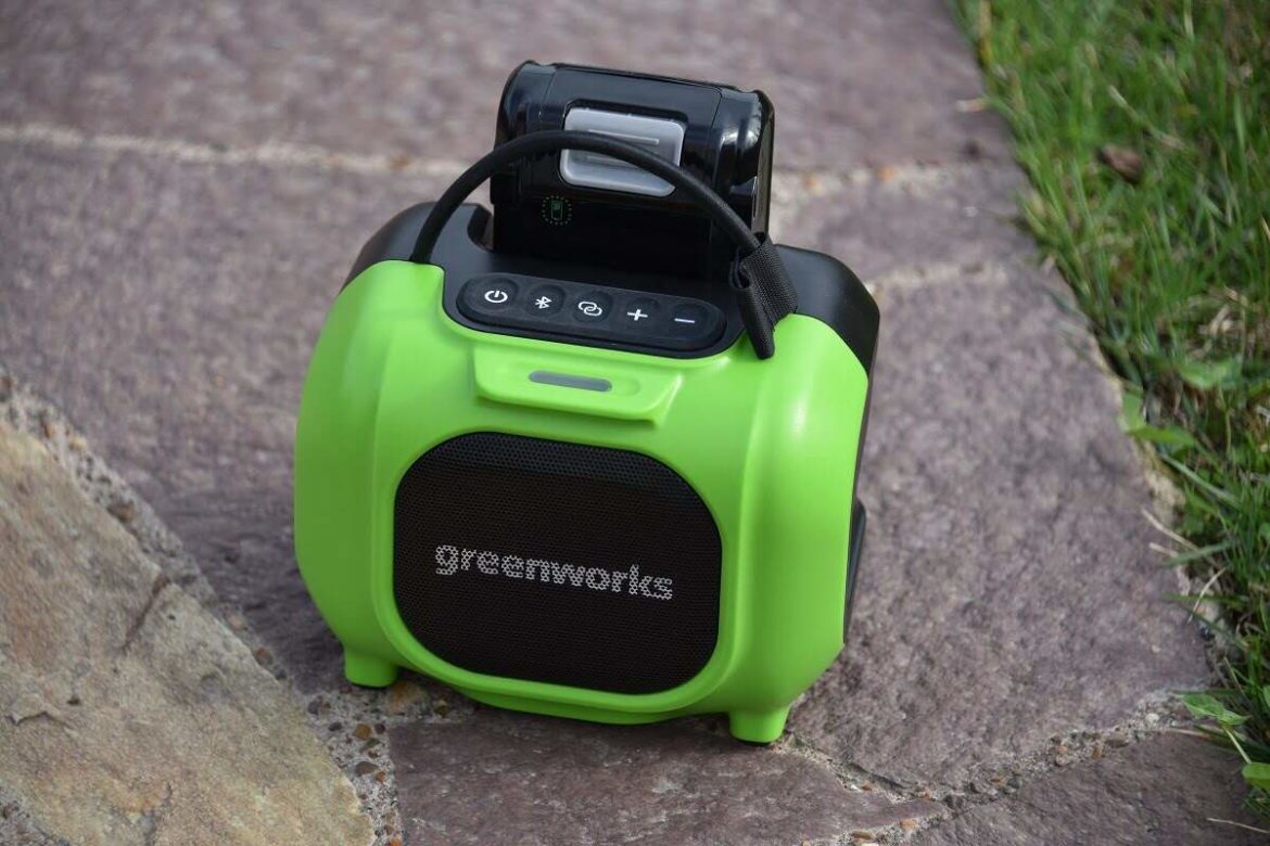 аккумуляторная акустическая система Greenworks GPT-MNBS