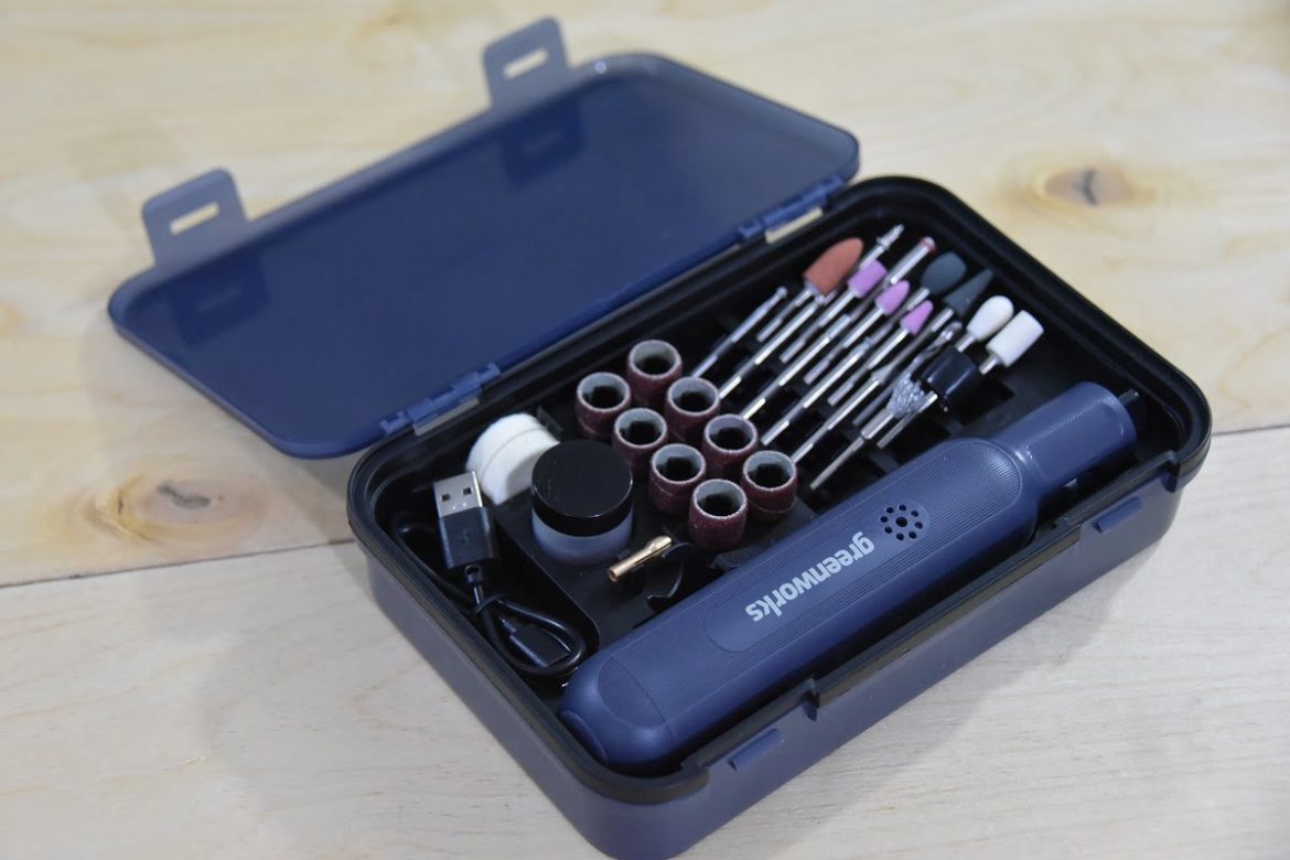 аккумуляторный гравер Greenworks GPT-8VRT