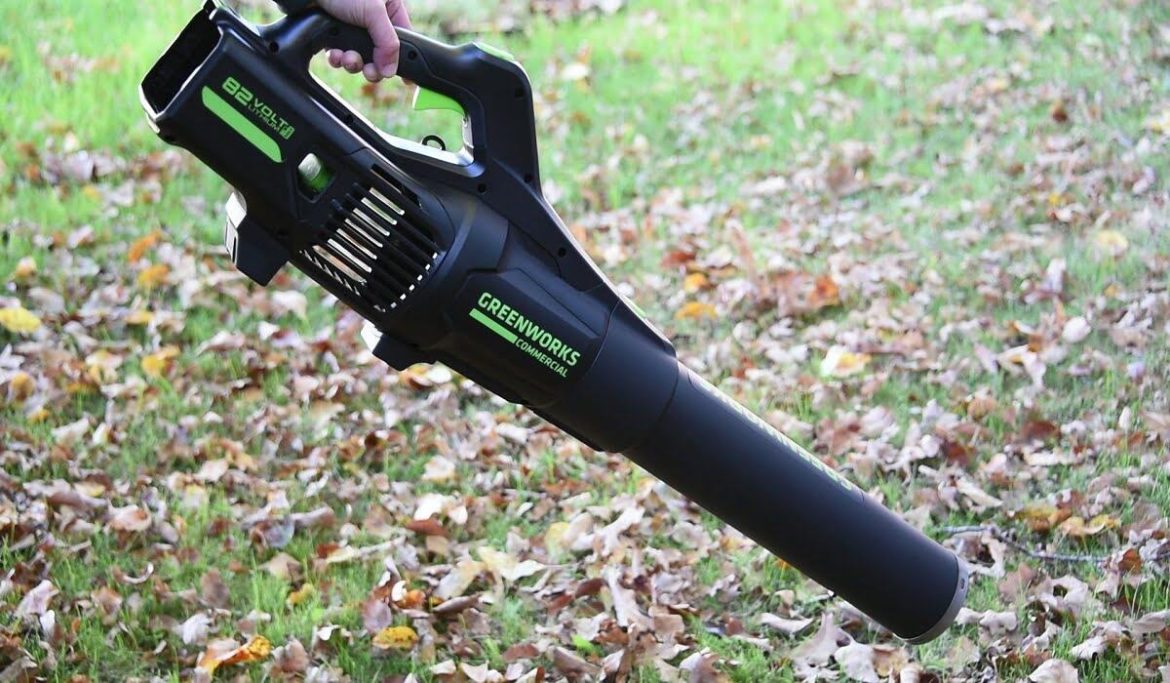 аккумуляторный воздуходув Greenworks GD82ABII